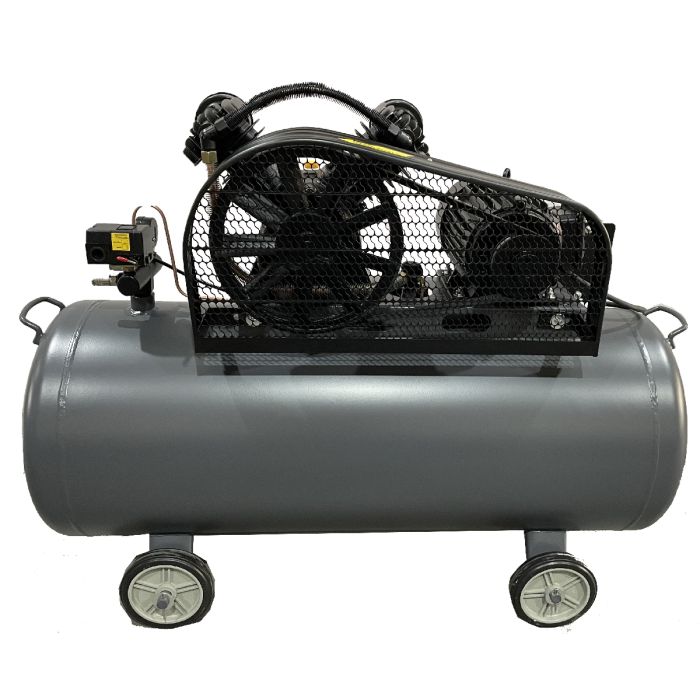 Поршневой компрессор KraftWell KRW-AC580-200L, ременной привод, 580 л/мин, 380В
