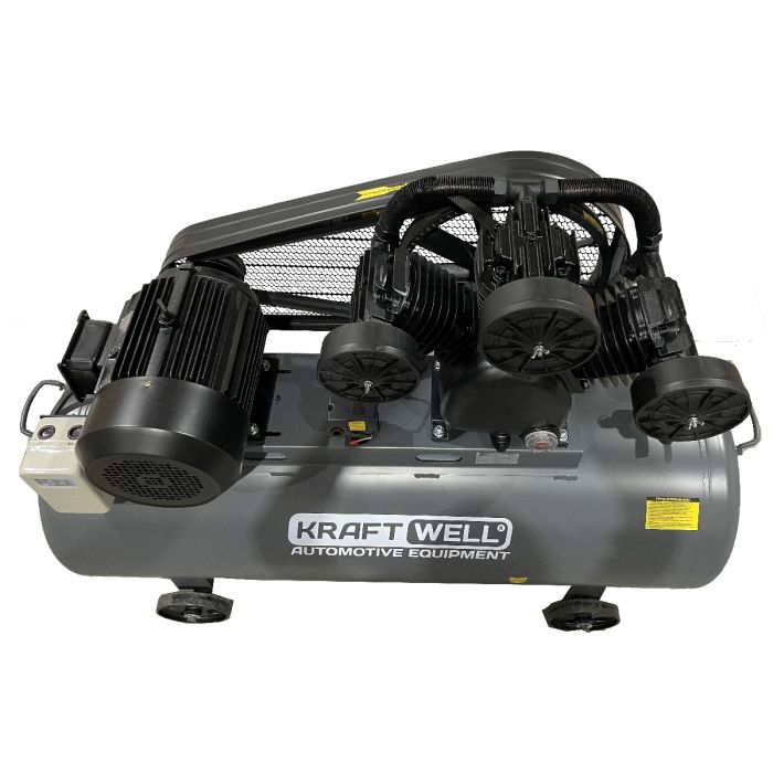 Поршневой компрессор KraftWell KRW-AC950-300L, ременной привод, 950 л/мин, 380В