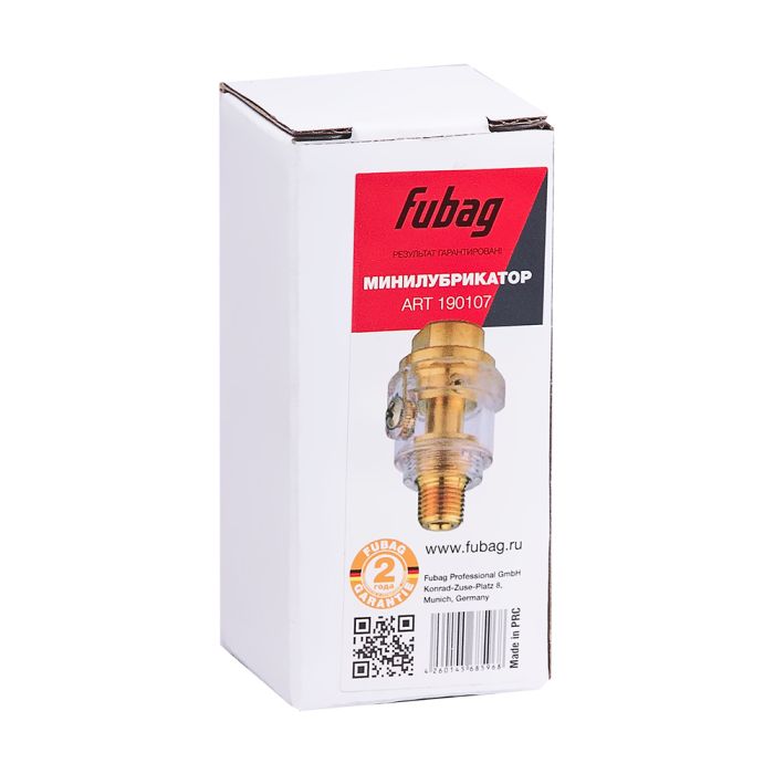 Минилубрикатор FUBAG 190107, наружная резьба 1/4"
