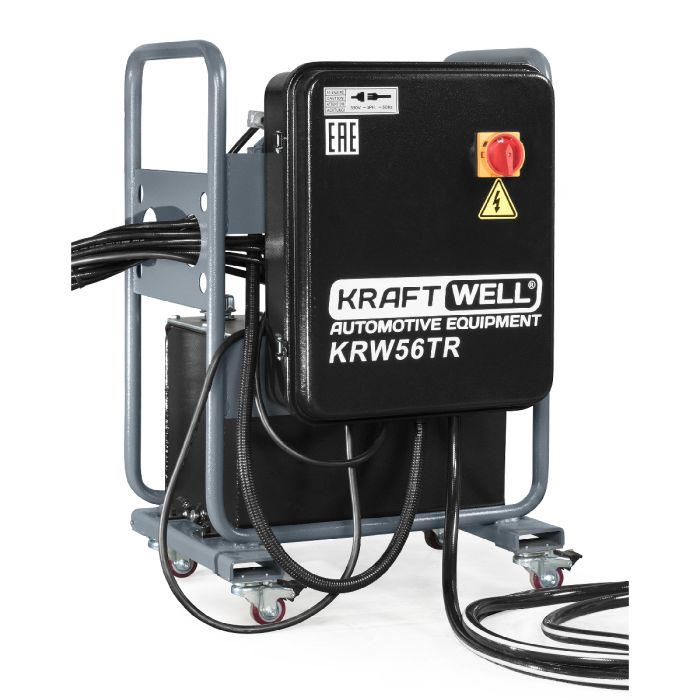 Шиномонтажный станок грузовой KraftWell KRW56TR, автоматический, двухскоростной, 380В