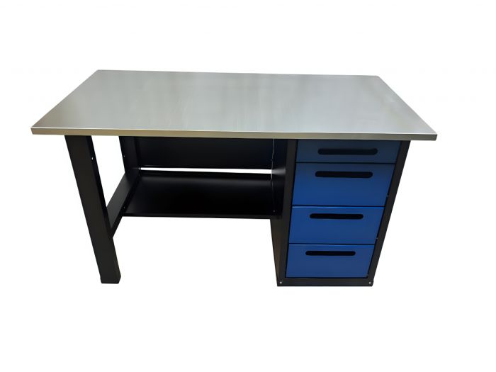 Верстак слесарный Great Wolf GWT-V1400B, 4 ящика