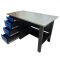Верстак слесарный Great Wolf GWT-V1400BL, 4 ящика