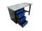 Верстак слесарный Great Wolf GWT-V1400BL, 4 ящика