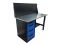 Верстак слесарный Great Wolf GWT-V1400BL1, 4 ящика, с экраном