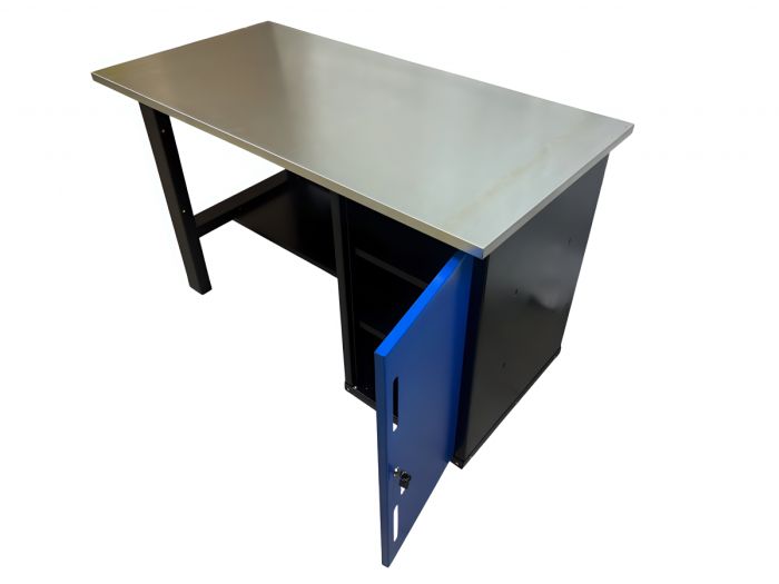 Верстак слесарный Great Wolf GWT-V1400T, тумба с дверью