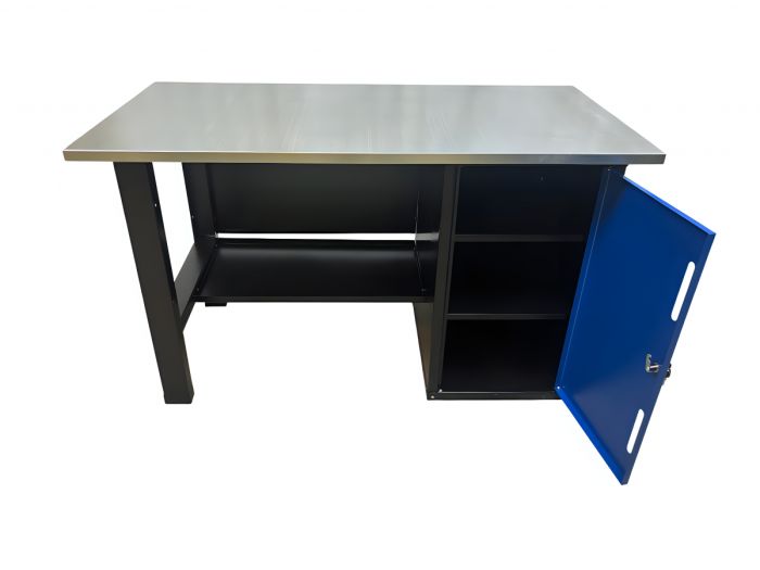 Верстак слесарный Great Wolf GWT-V1400T, тумба с дверью