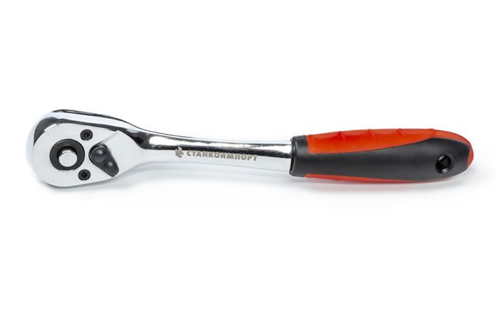 Трещотка изогнутая Станкоимпорт CS-T.14.60.72CB, 1/4", 72 зуба