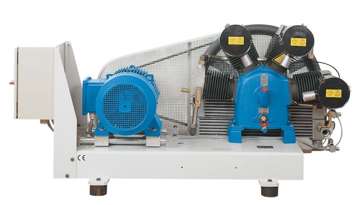 Поршневой компрессор KRAFTMANN ARCTURUS 033522, ременной привод, масляный, 225 л/мин, 380В, без ресивера