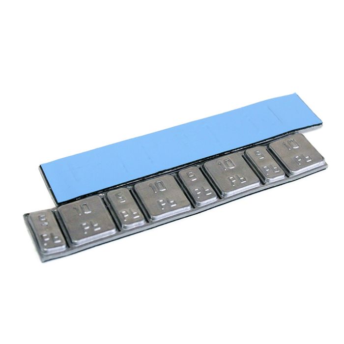 Самоклеящиеся балансировочные грузики NormBalance 0062, 5-10 г, 50 шт., свинец