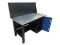 Верстак слесарный Great Wolf GWT-V1400T1, тумба с дверью, экран