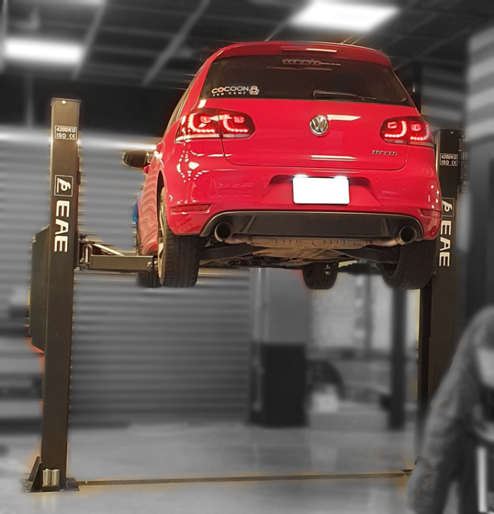 Подъемник двухстоечный автомобильный 4,2 тонны Everlift EE-62B.42T.E, электрогидравлический, 220/380 В