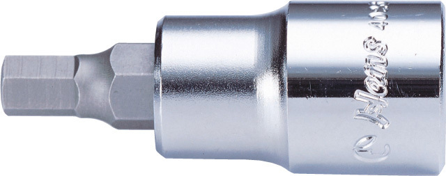 Набор торцевых головок HEX Hans 46026-9C, 1/2", 5-17мм, 9 предметов, без кейса