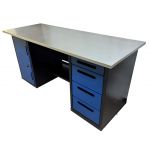 Верстак слесарный Great Wolf GWT-V1800B, 2 тумбы, 4 ящика, тумба с дверью