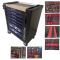 Тележка инструментальная Great Wolf GW-8ST 248 BLUE SET, 8 ящиков, с набором инструментов 248пр.
