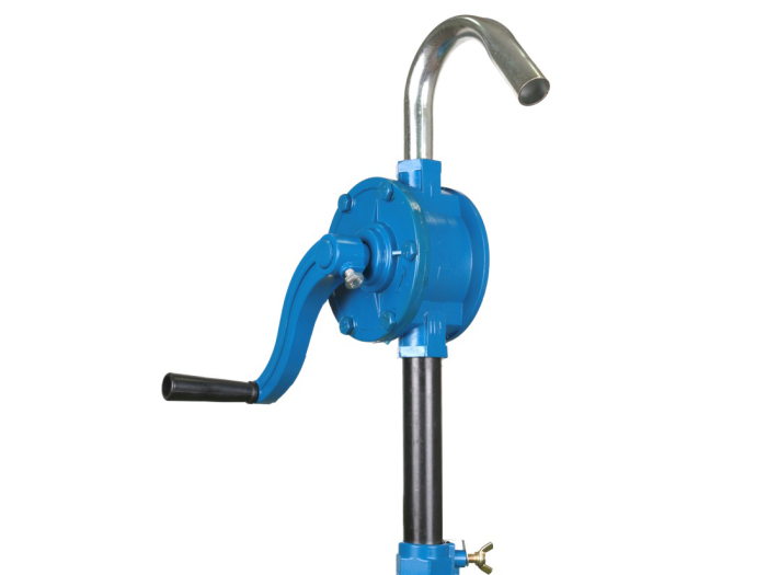 Насос для дизельного топлива, масла ручной роторный для бочки Piusi Hand Pumps Aluminium F0033200B, 30 л/мин