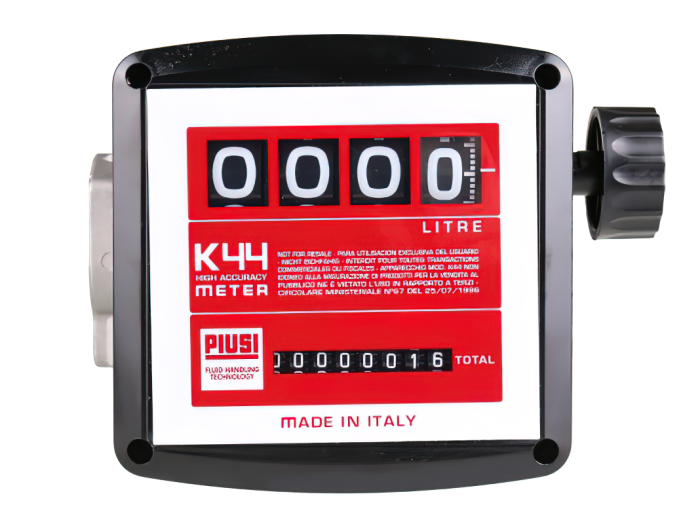 Счетчик дизельного топлива PIUSI K44 (C) 562000, механический, расходомер топлива, 120 л/мин
