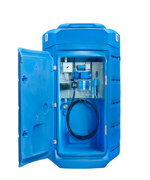 Мини АЗС для мочевины (AdBlue) Pressol 26746, с обогревом, 35 л/мин, 2500 л, 230 В