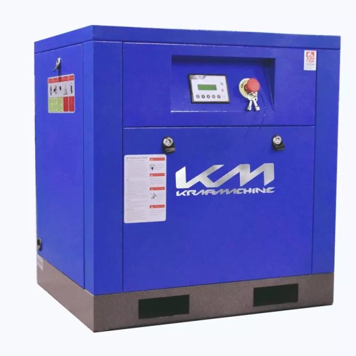 Винтовой компрессор KraftMachine КМ7.5-10пВ, прямой привод, 10 бар, IP55, 1200л/мин