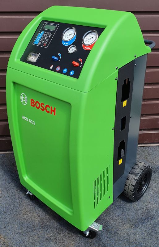 Станция для заправки автокондиционеров Bosch ACS 611, автоматическая, 170 л/мин