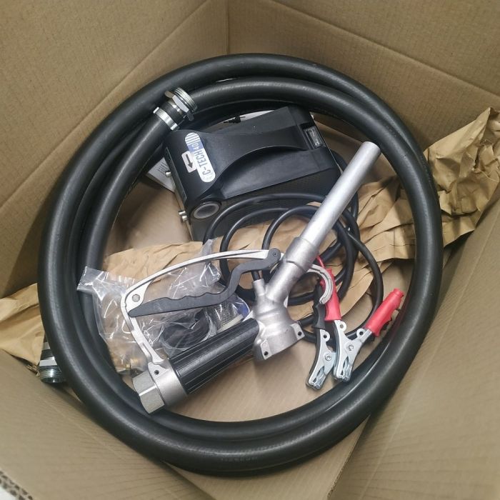 Комплект заправочный Adam Pumps Drum Tech 12-40 для дизельного топлива, 40 л/мин, 12В