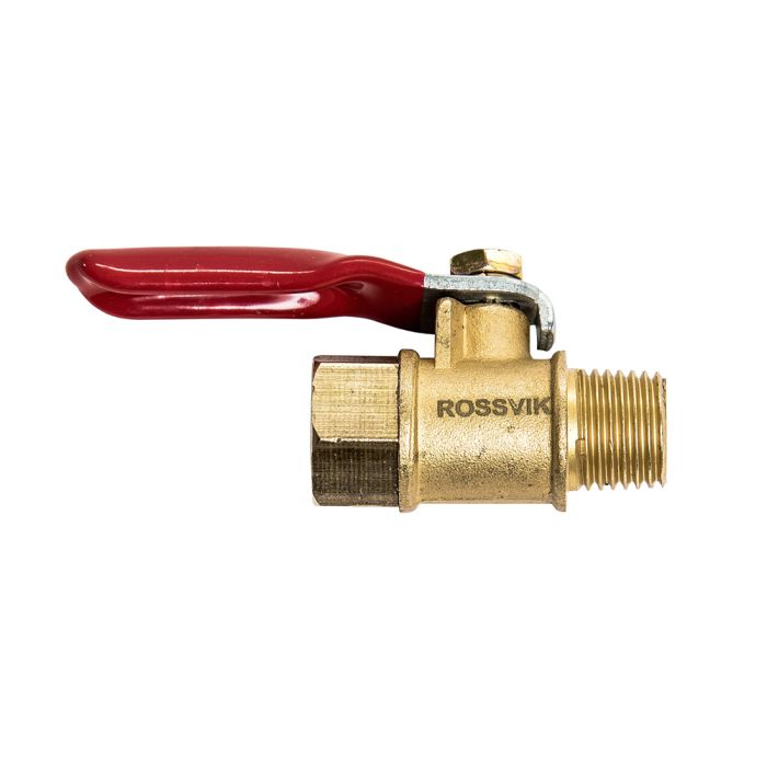 Вентиль шаровый ROSSVIK A311/3.R, М1/4" - F1/4"