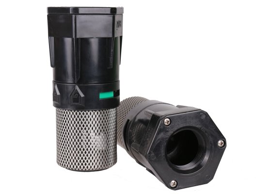 Донный сетчатый фильтр Piusi F1239905A, с обратным клапаном и функцией блокировки