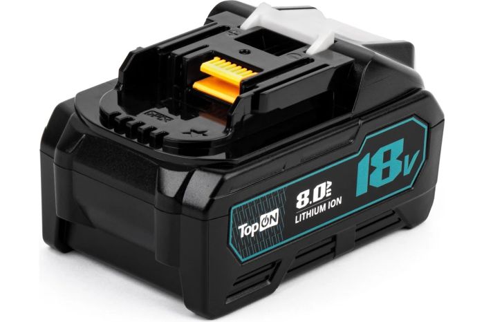 Аккумулятор Li-Ion для гайковёрта TopOn BL1860B TOP-PTGD-MAK-18-8.0, 18В, 8Ач