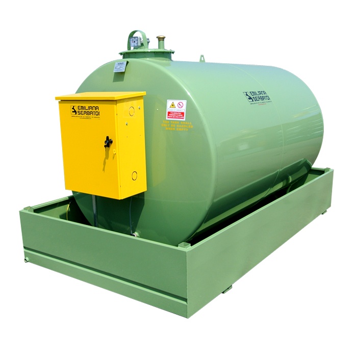 Мини АЗС для бензина Emiliana Serbatoi TANK FUEL, 1000л, 220В, 50л/мин, шланг 4м, пистолет, счётчик
