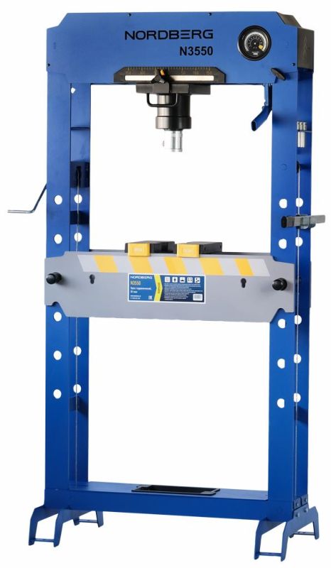 Пресс гидравлический ручной 50 тонн Nordberg PRO N3550, напольный, гаражный
