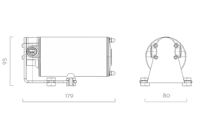 Насос для масла, дизельного топлива, Piusi KIT GARDA 2 NMT460000A, 10 л/мин, 12В-вольт(V)