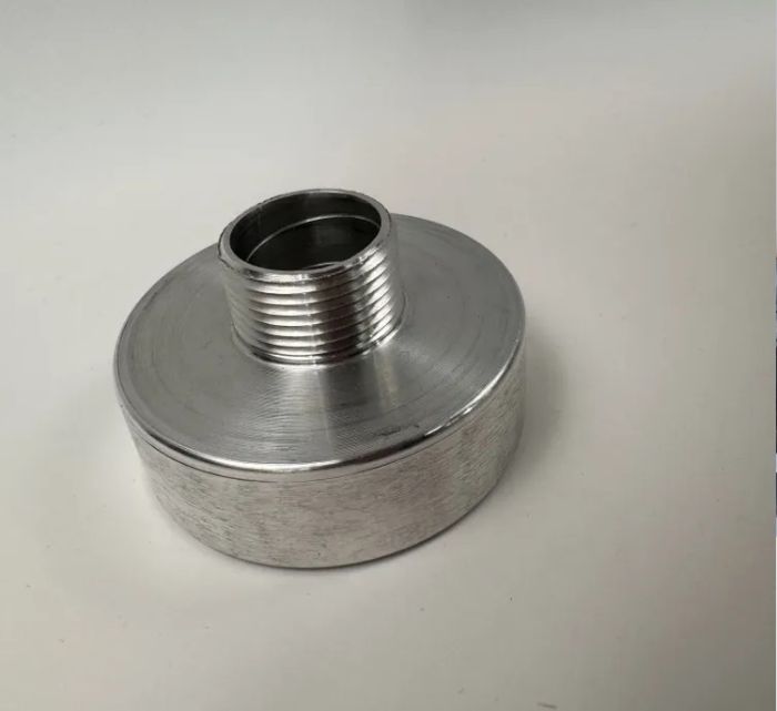 Переходник на кран для еврокуба 1/2", дюралюминий