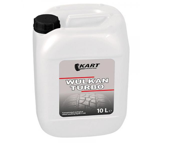 Комплект: моющий концентрат WULKAN TURBO 10л + гранулят для моек WULKAN (аналог) 25кг