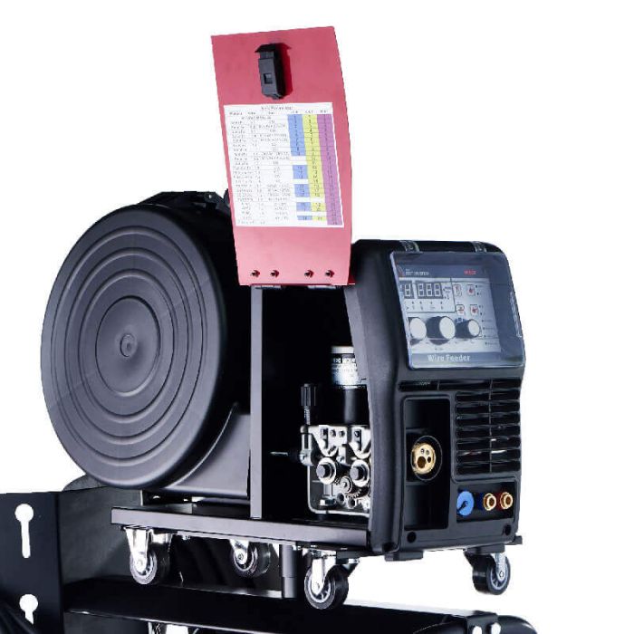 Сварочный инвертор полуавтомат Flama MULTIMIG 500F-P SYN, MIG&MMA&TIG, 380В