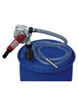 Насос ручной для AdBlue, антифриза роторный для бочки Piusi F00332A5A, 2" BSP, 0,38 л/ход, шланг 2,5м