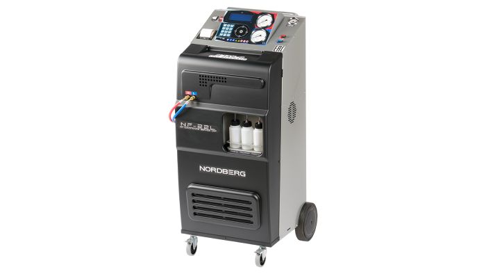 Станция для заправки автокондиционеров NORDBERG NF22L, автоматическая, 130 л/мин