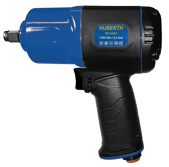 Пневмогайковерт ударный HUBERTH RP124227, 1/2", легковой, 1350 Нм