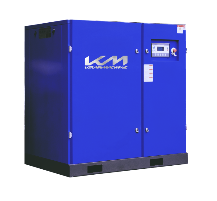 Винтовой компрессор KraftMachine KM75-10пВ, прямой привод, 10 бар, IP23, 12000л/мин