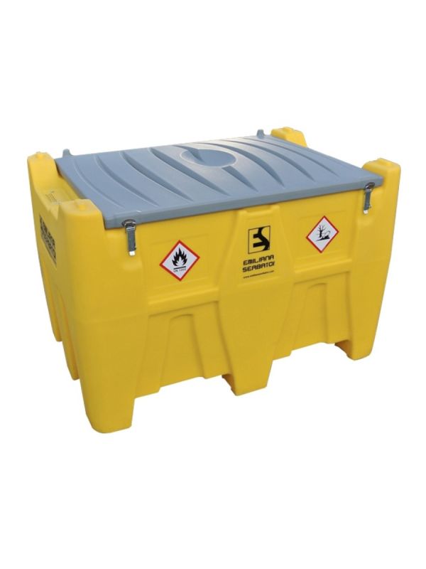 Мини АЗС для дизеля Emiliana Serbatoi Carrytank 440, 220В, 50л/мин, 440л, шланг 4м, авт.пистолет, счётчик, фильтр