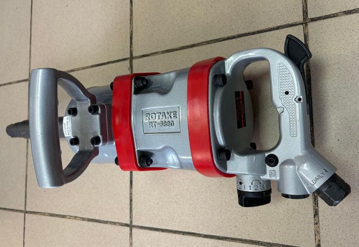 Пневмогайковерт ударный Rotake RT-5880, 1", удлиненный, грузовой, 3800 Нм