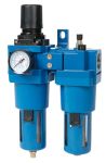 Фильтр воздушный с редуктором и лубрикатором NORDBERG NP8415, 1", 25мкрн, 4000л/мин