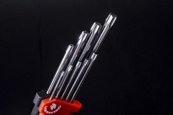 Ключи шестигранные Г-образные Станкоимпорт CS-11.11.10, Torx, 9шт.