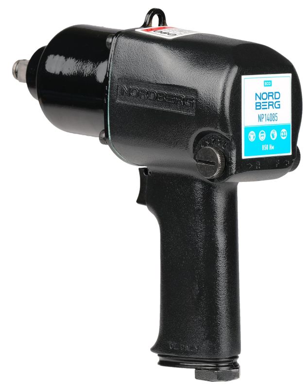 Пневмогайковерт ударный NORDBERG ECO NP14085, 1/2", легковой, 850 Нм
