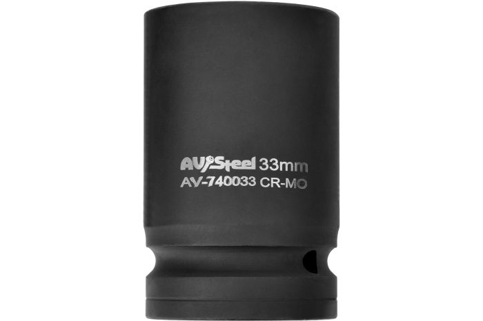 Головка ударная шестигранная AV Steel AV-740033, 1", 33мм