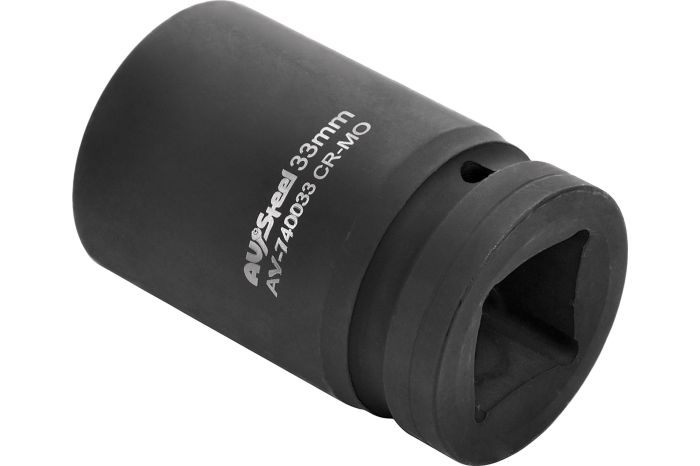 Головка ударная шестигранная AV Steel AV-740033, 1", 33мм