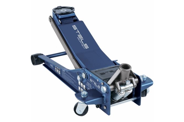 Домкрат подкатной гидравлический 3 тонны STELS LOW PROFILE QUICK LIFT 51136, автомобильный