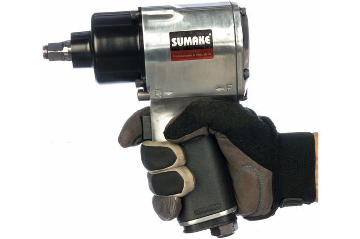 Пневмогайковерт ударный Sumake ST-55444, 1/2", легковой, 813 Нм