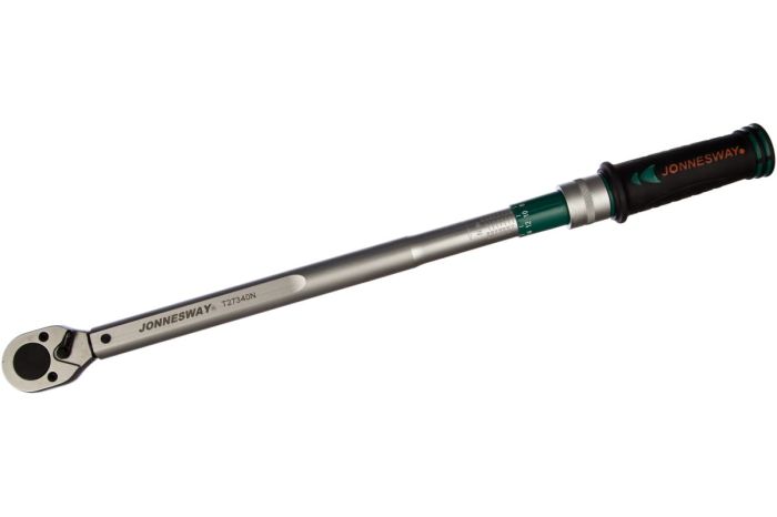 Динамометрический ключ Jonnesway T27340N, предельный, 60-340 Нм, 1/2"