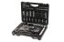 Набор инструментов в кейсе Rock Force RF-41082-5-PREMIUM, 108 предметов, с трещоткой, 1/4", 1/2"