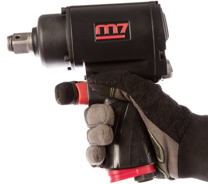Пневмогайковерт ударный Mighty Seven NC-6236Q, 3/4", легковой, 1627 Нм