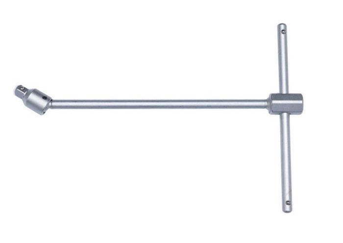 Вороток Т-образный с шарниром Hans 1486-28, 1/2"х1/2", 700мм